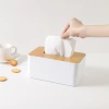 Simple desktop tissue paper box, home restaurant coffee table, remote control, separated tissue paper box, gift, advertising logo Specification image